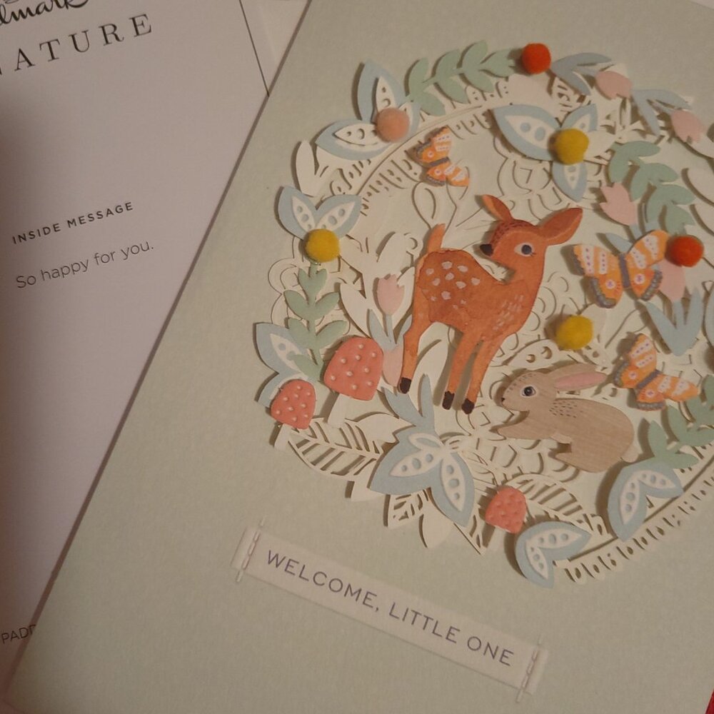 Free Hallmark greeting card with minimum purchase of $45